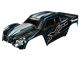 TRX7711A, Body, X-Maxx, blauw (gelakt, stickers aangebracht) (gemonteerd met