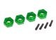 Stuurwiel 6061-T6 aluminium 12mm groen (4)