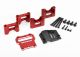Centrale differentieelhouder 6061-T6 aluminium rood