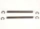 Draagarmpennen 3x44mm (2) met E-clips