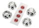 Wielnaafdoppen chroom met sticker (4)