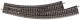PIKO A-track w roadbed, Left Curved Switch BWL R3