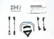 Stabilisatorset compleet v/h (vereist TRX5411)