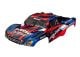 Body Slash 2WD rood/blauw met sticker