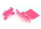 SLVR bumper met houder voorop roze