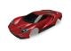 Carrosserie Ford GT rood met sticker
