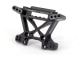Extreem zware shocktower zwart front