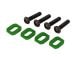 Motorsteun ringen aluminium groen (4)