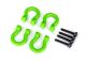 Bumper D-ringen groen met schroeven v/h (4)