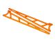 Zijplaten Wheelie bar aluminium oranje (2)
