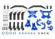 Extreem zware ophangset geheel blauw