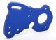 Motorplaat aluminium blauw