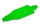 Chassis aluminium groen geanodiseerd