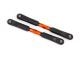 Camber trekstang 7075-T6 aluminium oranje 117mm voorzijde (2)