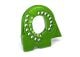 Motorplaat 6061-T6 aluminium groen