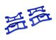 Querlenker-Set hi blau l/r