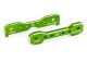 Wishbone houder 7075-T6 aluminium groen voorzijde
