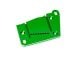 Motorplaat aluminium groen