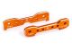 Wishbone houder 7075-T6 aluminium oranje voorzijde