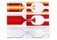 Sticker Ford F-150 rood/wit