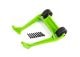 Wheeliebar groen gemonteerd