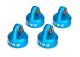 Schokdoppen King aluminium blauw (4)