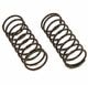 BIG BORE SHOCK SPRINGS: 45mm OLIVE GREEN (85gf/mm)(2pcs)