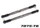 Toe rod 7075-T6 aluminum gray 157mm (2)