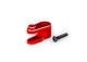 Steering servo horn aluminum red