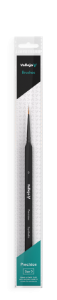 Round Synthetic Brush Triangular Handle No.0 - Precision