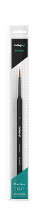 Round Synthetic Brush Triangular Handle No.2 - Precision