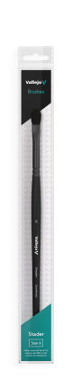 Filbert Shader Flat Synthetic Brush No. 6 - Shader