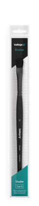 Filbert Shader Flat Synthetic Brush No. 8 - Shader