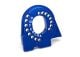 Motorplaat 6061-T6 aluminium blauw