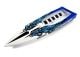 Romp Spartan blauw/wit gemonteerd