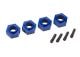 Stuurwiel 6061-T6 aluminium 12mm blauw (4)