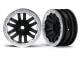 TRX-4 velg 1.9 zwart, Beadlock satijn chroom (2)