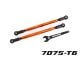 Wide-X-Maxx toespoorstangen 7075-T6 aluminium oranje 188mm (2)