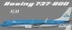 Big Planes Kits: Boeing 737-800 KLM in 1:72