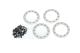 Beadlock ring 2.2 aluminium satijn met schroeven (4)