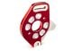 Motorplaat 6061-T6 aluminium rood