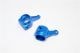 ALLOY FRONT KNUCKLE - 1PR blue GPM TRX 1/10 RUSTLER VXL BANDIT