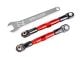 Camber trekstang 7075-T6 aluminium rood 67mm voor l/r