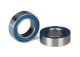 Kogellager 6x10x3mm met rubberen afdichting blauw (2)