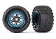 Maxx MT banden op 2.8 velg zwart/blauw (2)