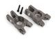 Wieldrager 6061-T6 aluminium donker titanium achter l/r
