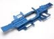Chassis 6061 T-6 aluminium blauw 3mm