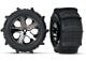 Paddle-Reifen auf Felge 2.8 All-Star chrome schwarz TSM rate