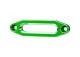 Touwgeleidingslier aluminium groen