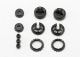 Veerplaten en clips voor GTR 1/16 schokbrekers (2)